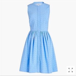 J by J Crew Eyelet Shirt Dress
